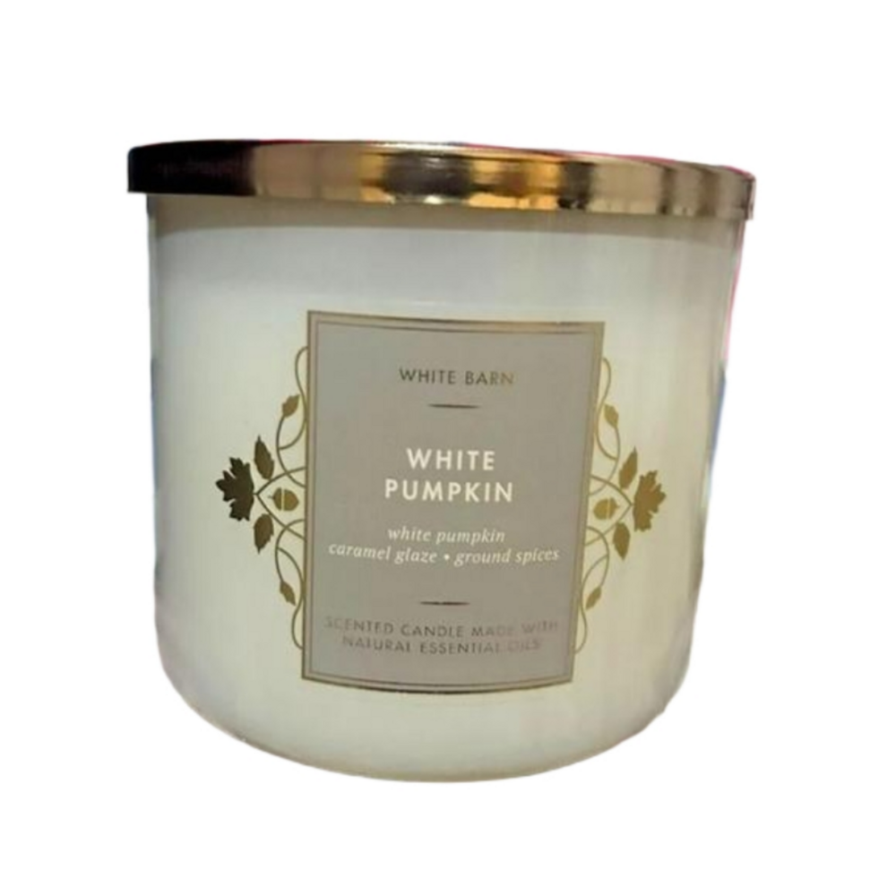 Bath & Body Works White Pumpkin 3-Wick Candle
